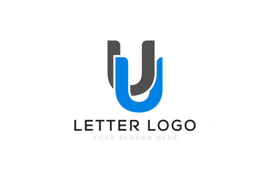 UU Letter Logo Design Vector