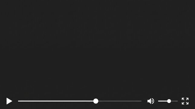 Minimalist Video Player Interface Background