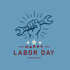 Happy Labor Day American Holiday Celebration © Yola