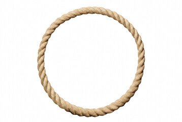 Circular Thick Nautical Rope Frame © Md