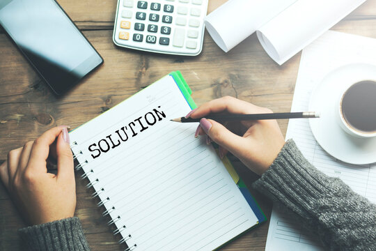 solution in a creative business concept.