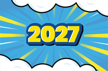 2027 Comic Background Style Design-05 © Yeay Design Studio