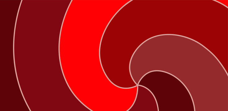 Abstract swirling pattern in shades of red and burgundy with thin white outlines
