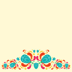 Obraz premium Hispanic heritage frame set design-12