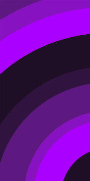 Abstract purple and dark violet curved stripes background