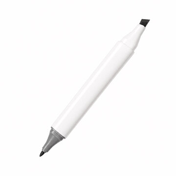 Close-up of a white marker pen