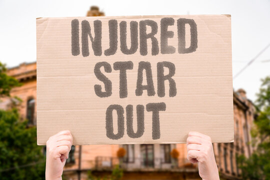 "Injured Star Out" A key player is sidelined from the match. CRICKET. INJURY. STAR. OUT. REPLACEMENT.