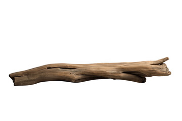 Fototapeta premium Weathered Driftwood Log