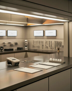 modern kitchen interior