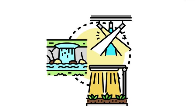 Outdoor lighting icon various illumination applications for landscape design, garden maintenance, and decorative purposes in diverse exterior settings