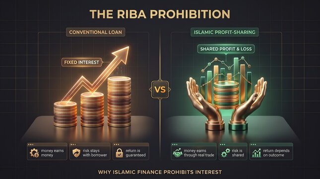 The riba interest prohibition explained
