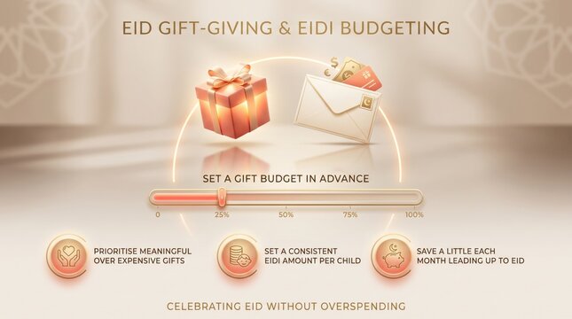 Eid gift-giving and Eidi budgeting