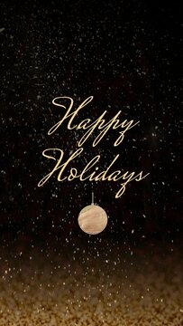 Happy holidays social story template