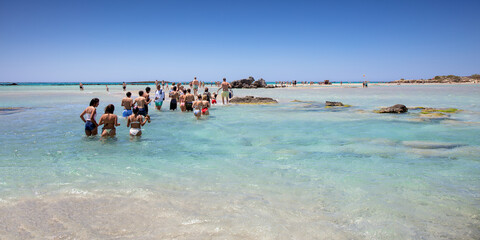 Na Plaży Elafonisi - Kreta  © Wojciech Lisiński