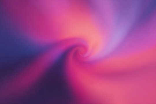 Spiral neon gradient background with hot pink and purple hues for wallpaper and banner design
