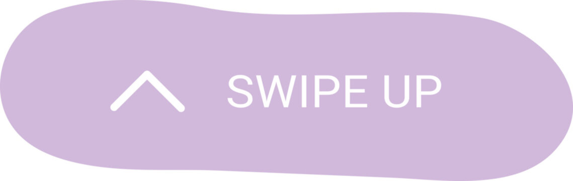 Swipe icon with arrows for app navigation. UI buttons for left, right, up, down scrolling. Modern interface symbols for mobile games and stories.