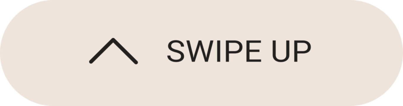 Swipe icon with arrows for app navigation. UI buttons for left, right, up, down scrolling. Modern interface symbols for mobile games and stories.