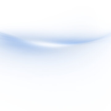Blue Curved Gradient Glow Light Overlay
