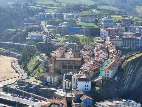 Getaria (Guetaria), commune du Guipuscoa, communaut&eacute; autonome du Pays basque, Espagne