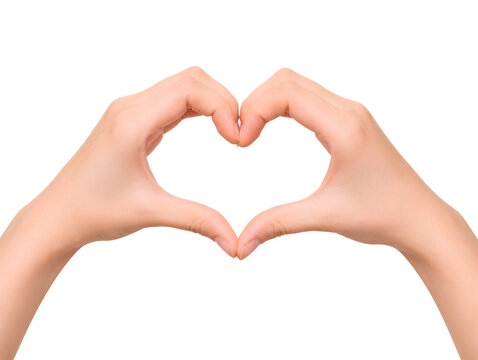 Hands Making Heart Shape