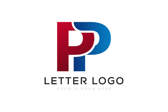 PP Letter PP Logo Icon Design Vector