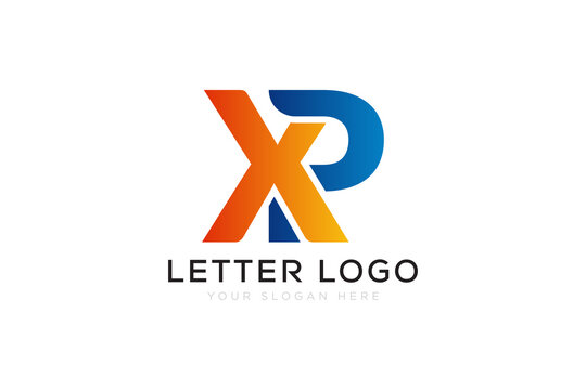 XP Letter XP Logo Icon Design Vector