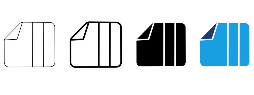 SIM card icon with dual channels. Symbol of mobile communication, cellular network connection, telecom connectivity, micro SIM, subscriber identity, and wireless data transfer.