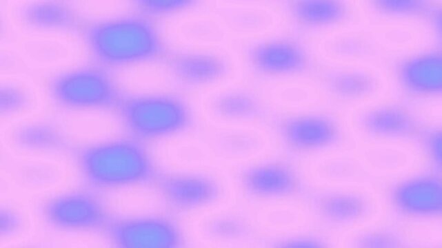 Purple pattern displays a soft focus dotted texture against a pale surface.