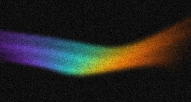 Abstract Colorful Light Wave with Neon Gradient Glow Background