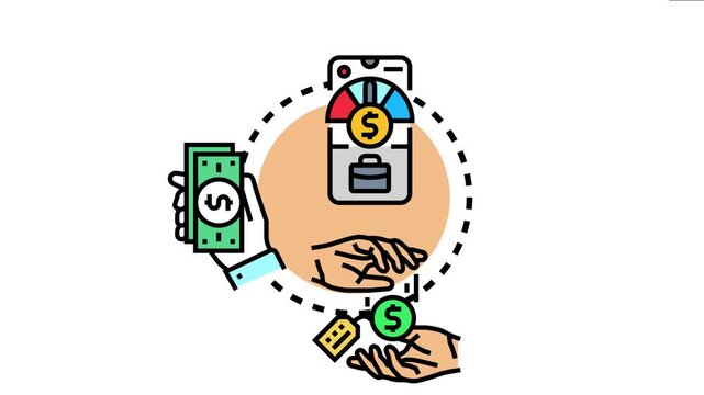 Financial institution calculating borrower default likelihood using credit scoring and loan applications, representing money lending and banking operations, credit score assessment