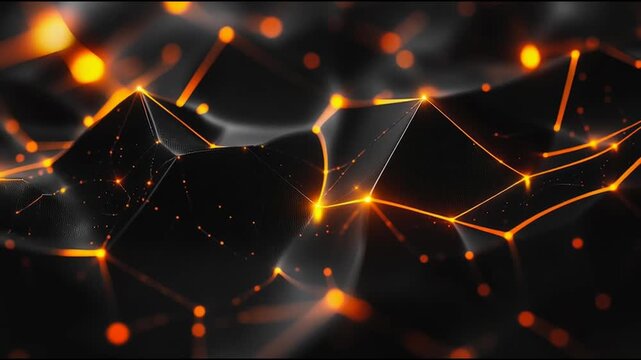 Abstract digital background electromagnetic wave background Innovation digital wave background information technology background The background is the background. gradient wave digital wave banner