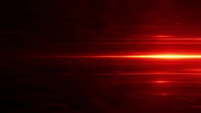 Bright horizontal red and yellow light streaks on a dark background