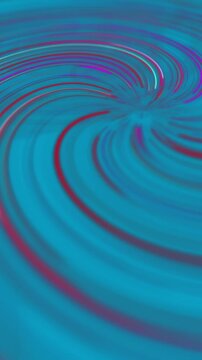 Animation of blue swirls on blue background