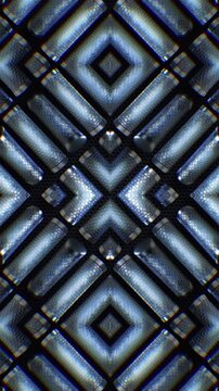 Dynamic metallic tubular shapes that surge and rotate in a digital void, creating a seamless loop of futuristic chaos. Great for music visualizers and live performance backgrounds.