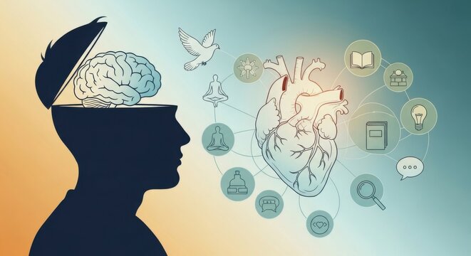 Human Brain and Heart Interconnection
