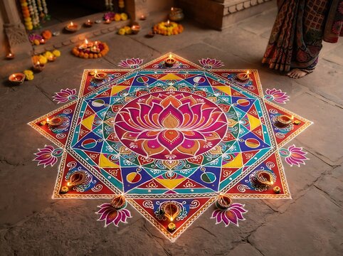 Navratri Rangoli