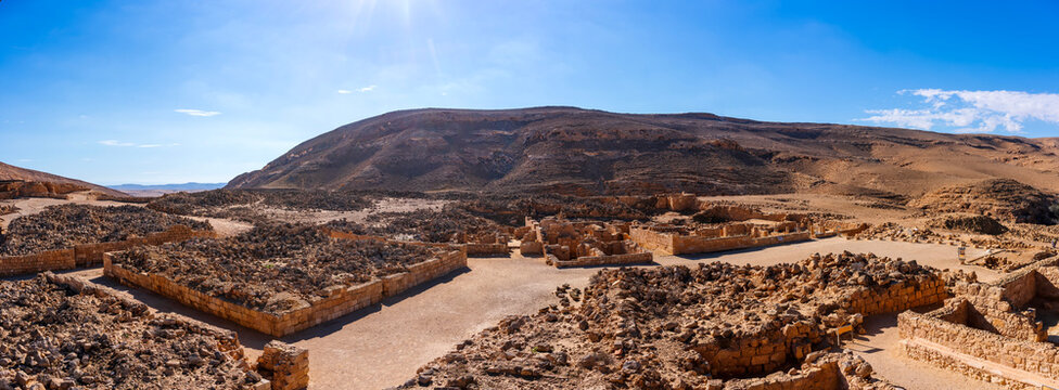 Mamshit National Park in the Negev Desert of Israel