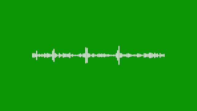 Rich ruby wine audio spectrum equalizer waveform, brilliant sound wave frequency bars pulsing beat rhythm, bold dance music visualizer loop green screen backdrop 4K 30fps Apple ProRes video
