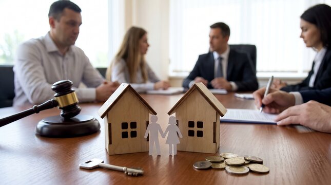 Legal Consultation for Property Division and Asset Split During Divorce Proceedings in a Law Office