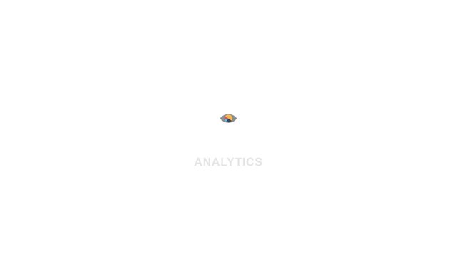 Financial Analytics Eye Icon on Green Screen