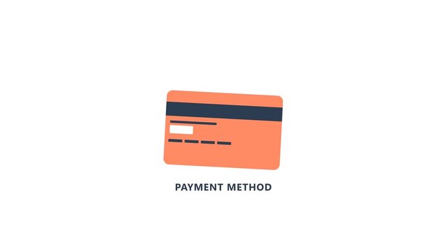 Digital Payment Card on Green Screen
