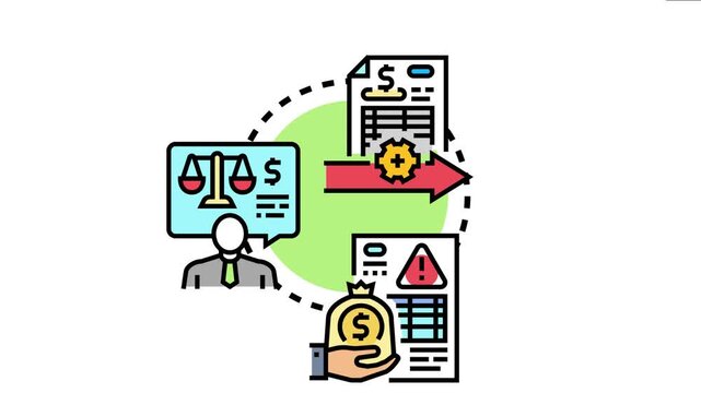 Bookkeeping reconciliation process involving financial review, balancing accounts, and identifying discrepancies for accurate reporting and risk management in corporate finance