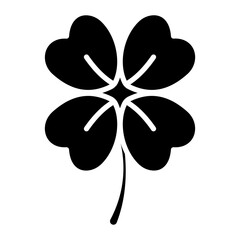 Naklejka premium Clover Icon