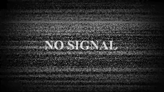Close-up view of static noise on an old television screen. Old tv noise with no signal ,Noise on a old TV screen. Old style noise overlay for retro video effect. 