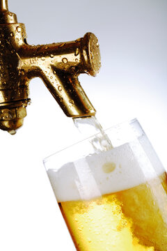 Fresh drawn beer
