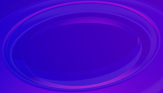 A purple glass ring creates an abstract background