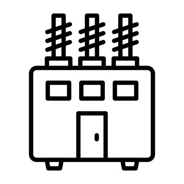Electrical Switchyard Icon