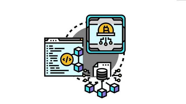 Blockchain mining hijack depicting unauthorized access to cryptocurrency mining operations