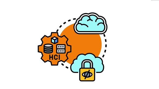 Blended cloud computing approach integrating secure data storage, network infrastructure, and hyper converged solutions into a scalable digital ecosystem for modern business operations