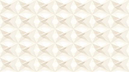 Fototapeta premium Geometric Pattern Background: A seamless, repeating geometric pattern of light brown diamonds creates a textured and abstract background, offering a subtle yet sophisticated design element.